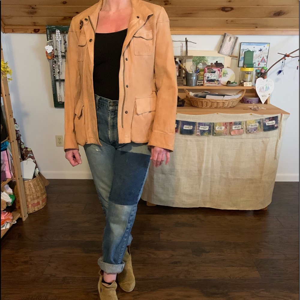 BR leather jacket